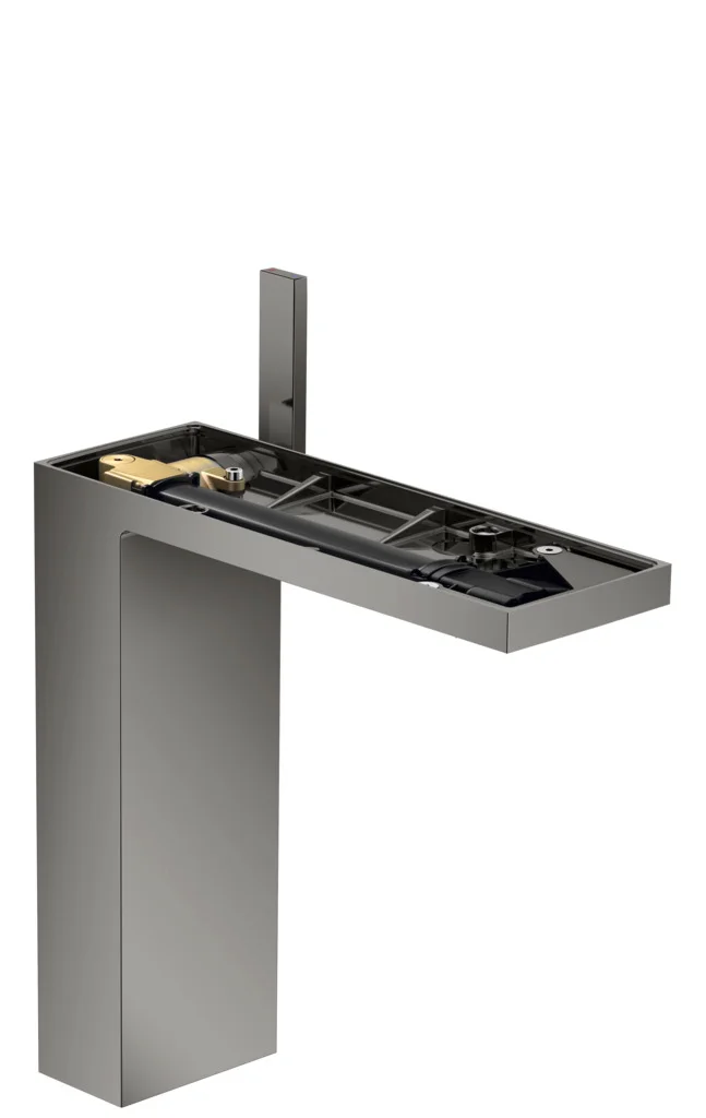 Hansgrohe AXOR MyEdition Einhebel-Waschtischmischer 47022 Polished Black Chrome, Ausladung 196 mm, Auslaufhöhe 225 mm, Push-Open Ablaufgarnitur G 11/4, max. Durchflussmenge 5 l/min Hansgrohe AXOR MyEdition Einhebel-Waschtischmischer 47022 Polished Black Chrome, Ausladung 196 mm, Auslaufhöhe 225 mm, Push-Open Ablaufgarnitur G 11/4, max. Durchflussmenge 5 l/min