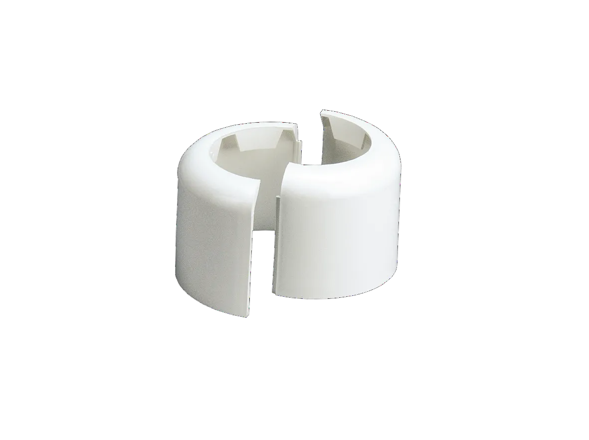 WC-Rosette 79, zweiteilig, DN 100