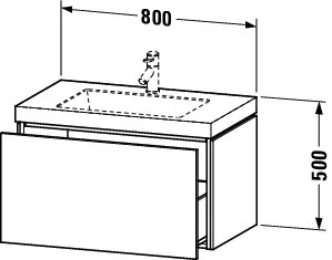 Duravit Möbelset c-shaped Set wandhängend wandhängend „L-Cube“ 80 × 50 × 48 cm Betongrau Matt Duravit Möbelset c-shaped Set wandhängend wandhängend „L-Cube“ 80 × 50 × 48 cm Betongrau Matt