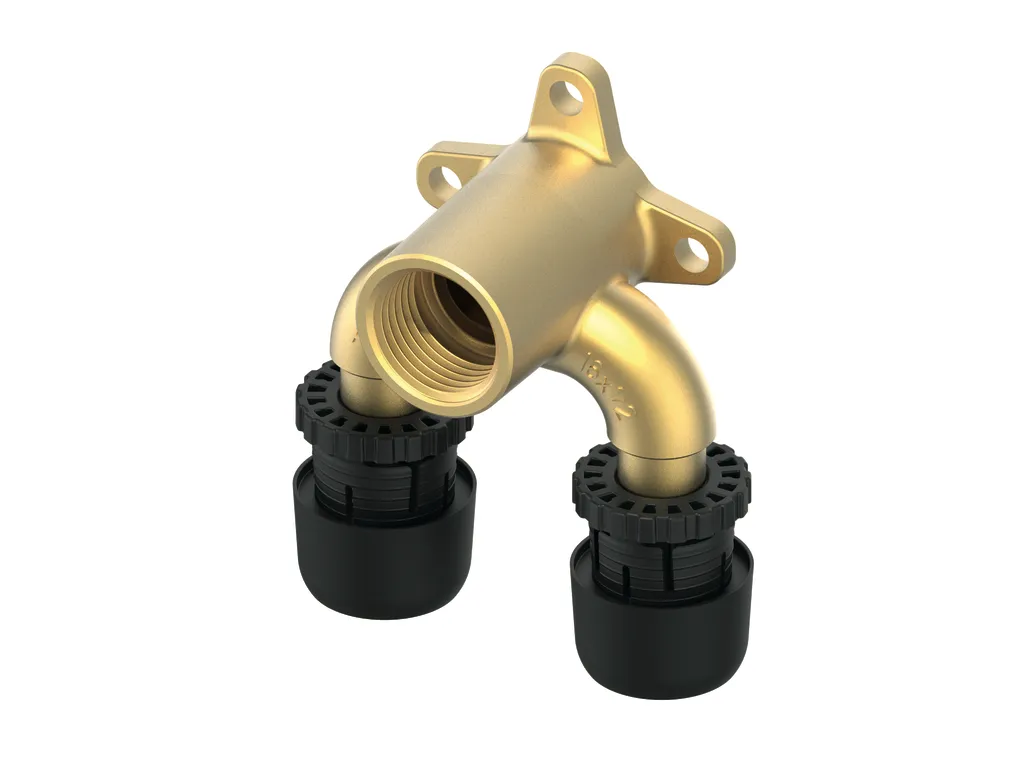 TECElogo-Ax U-Doppelwandscheibe Dimension 16 × Rp 1/2″, Siliziumbronze TECElogo-Ax U-Doppelwandscheibe Dimension 16 × Rp 1/2″, Siliziumbronze