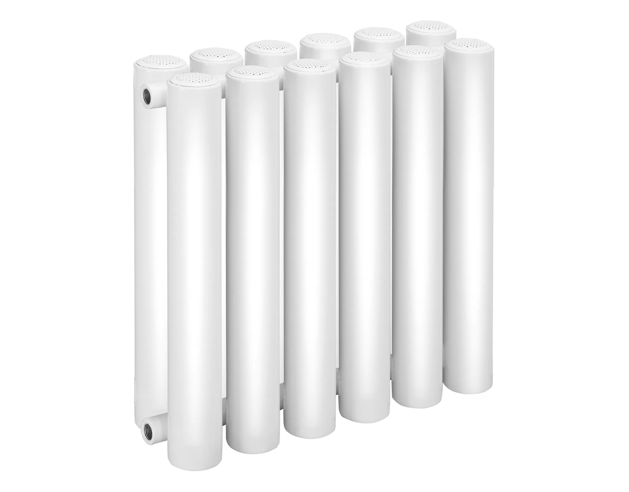 Beispielbild eines Heizkörpers mit 2 x 6 Säulen ASW Hygieneheizkörper zweireihig „Climaster“ C2 21 × 50 cm