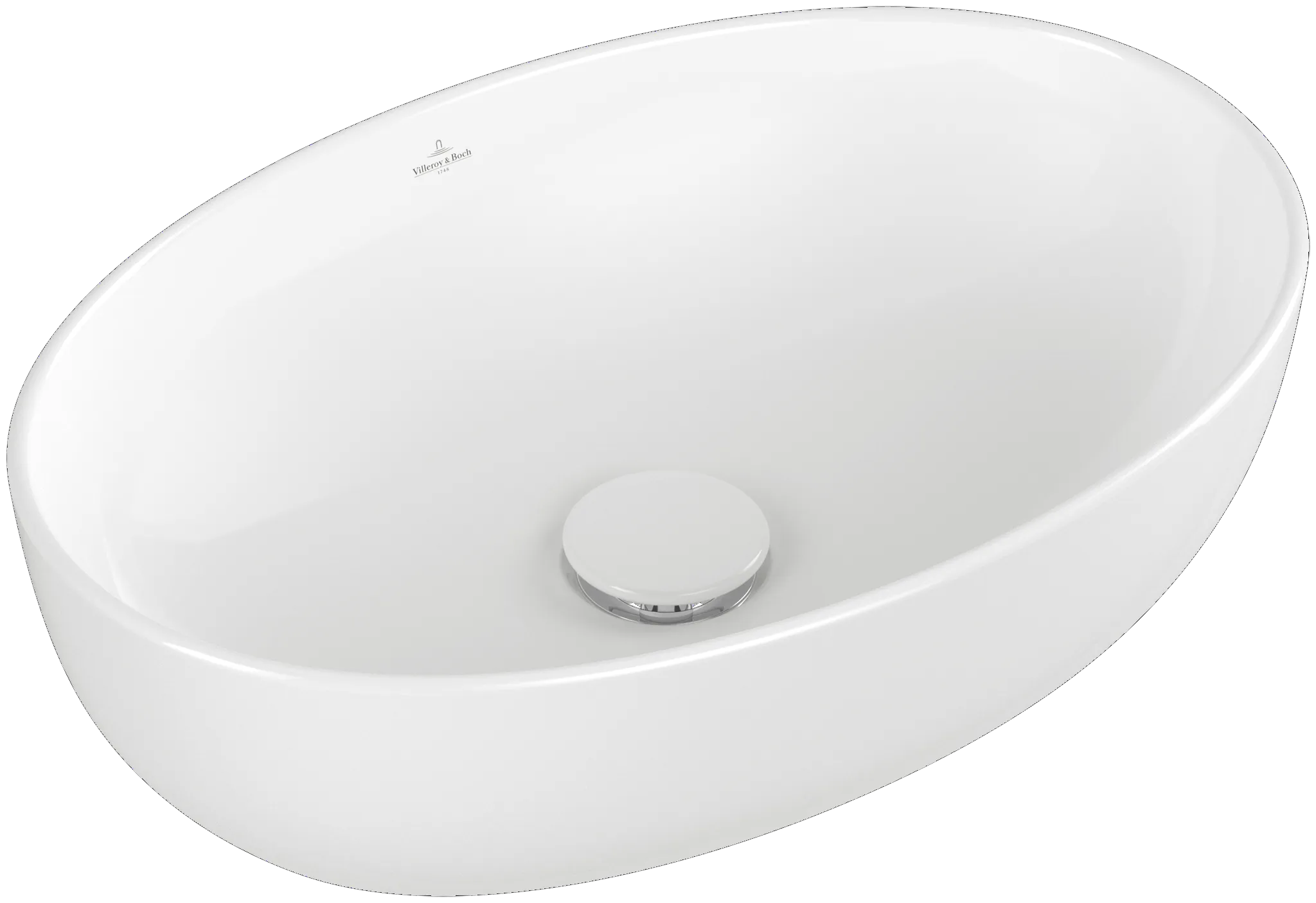 Villeroy & Boch Aufsatzwaschtisch „Artis“ 480 × 325 × 135 mm in Coal Black Villeroy & Boch Aufsatzwaschtisch „Artis“ 480 × 325 × 135 mm in Coal Black