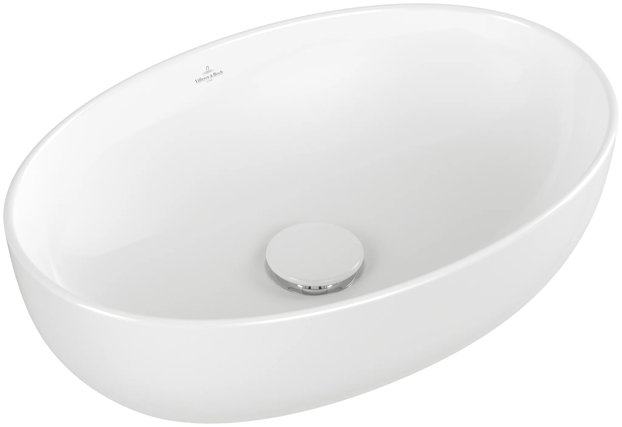 Villeroy & Boch Aufsatzwaschtisch „Artis“ 480 × 325 × 135 mm in Deep Ocean Villeroy & Boch Aufsatzwaschtisch „Artis“ 480 × 325 × 135 mm in Deep Ocean