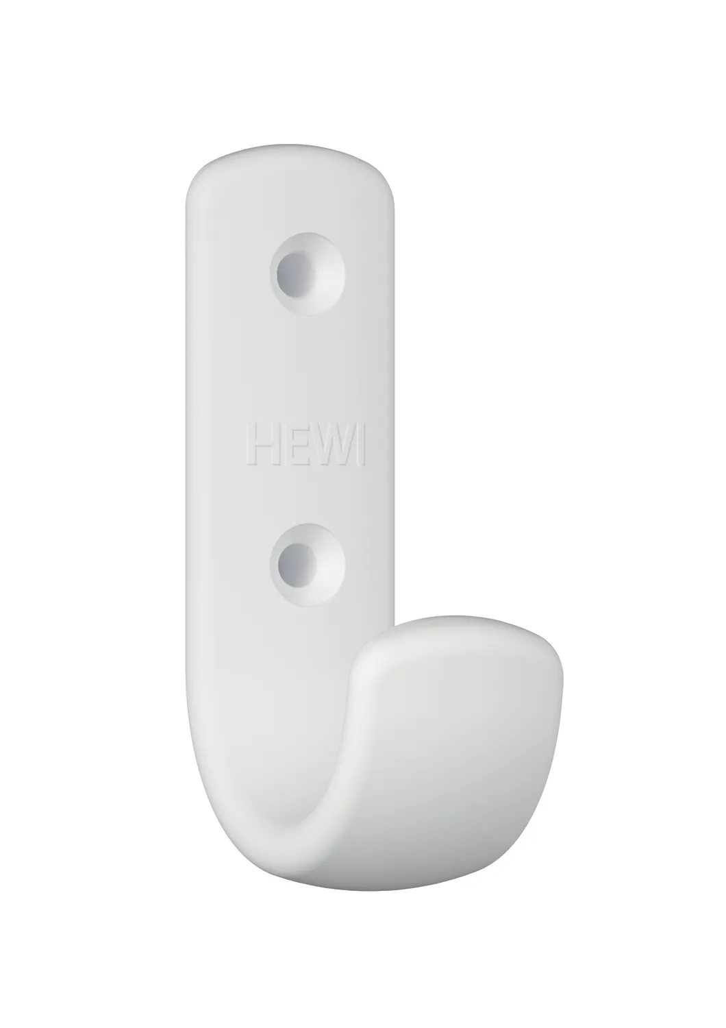 HEWI Garderobenhaken Serie 477, PG74, matt, Signalweiß