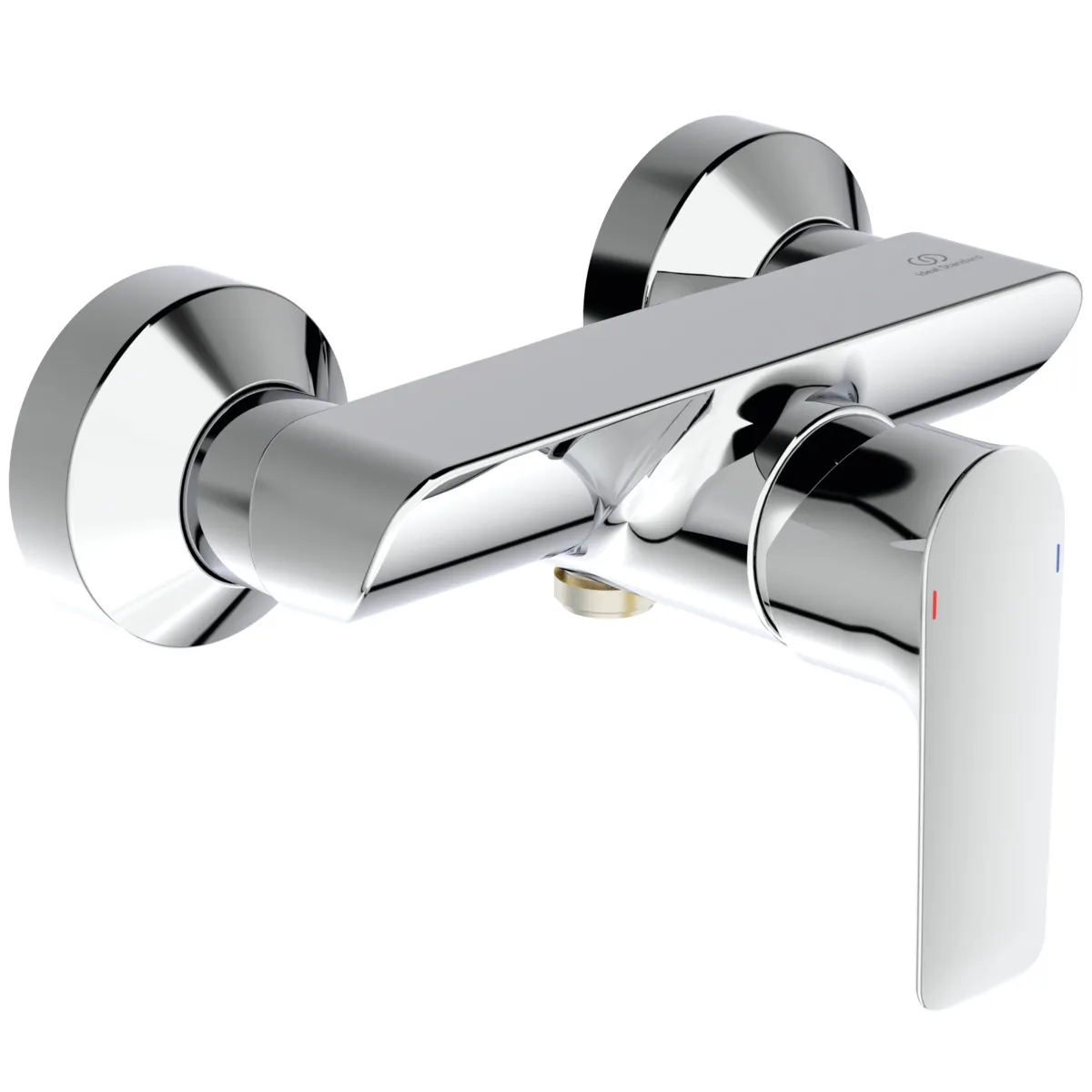 Brausearmatur Aufputz Connect Air, Ausladung 41mm, Brushed Gold Brausearmatur Aufputz Connect Air, Ausladung 41mm, Brushed Gold