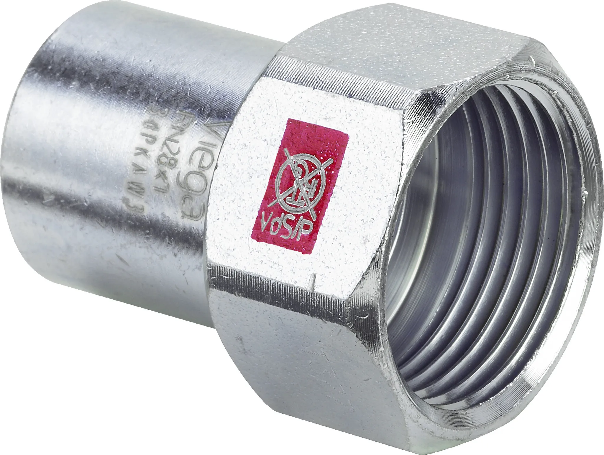 „Prestabo“ Einsteckstück mit Innengewinde 15 mm × 1/2″ „Prestabo“ Einsteckstück mit Innengewinde 15 mm × 1/2″