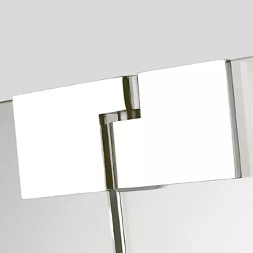 Sprinz Duschtür Pendeltüren Nische „Omega“, Anschlag rechts, Drehtür zweiteilig B: 1000 mm H: 2000 mm T: 8 mm Sprinz Duschtür Pendeltüren Nische „Omega“, Anschlag rechts, Drehtür zweiteilig B: 1000 mm H: 2000 mm T: 8 mm