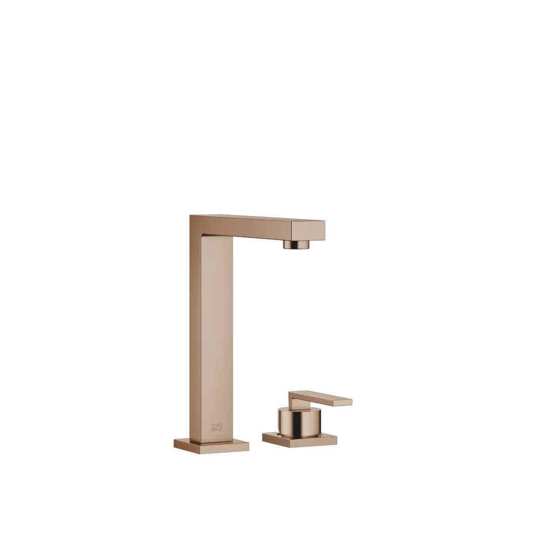 Dornbracht LOT BAR TAP Zweilochbatterie mit Einzelrosetten - Bronze gebürstet PVD, Ausladung 165 mm, Armaturenhöhe 230 mm Dornbracht LOT BAR TAP Zweilochbatterie mit Einzelrosetten - Bronze gebürstet PVD, Ausladung 165 mm, Armaturenhöhe 230 mm