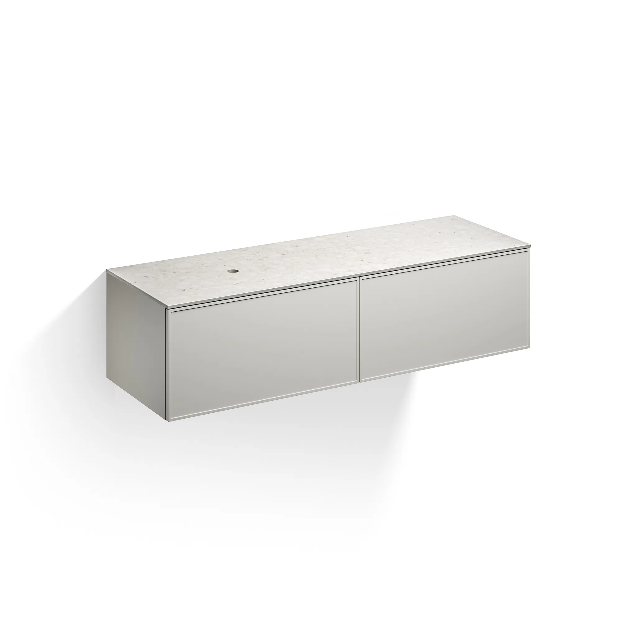 Alape Möbelmodul Arkta 1600x400 Neolith Silk/Seidengrau