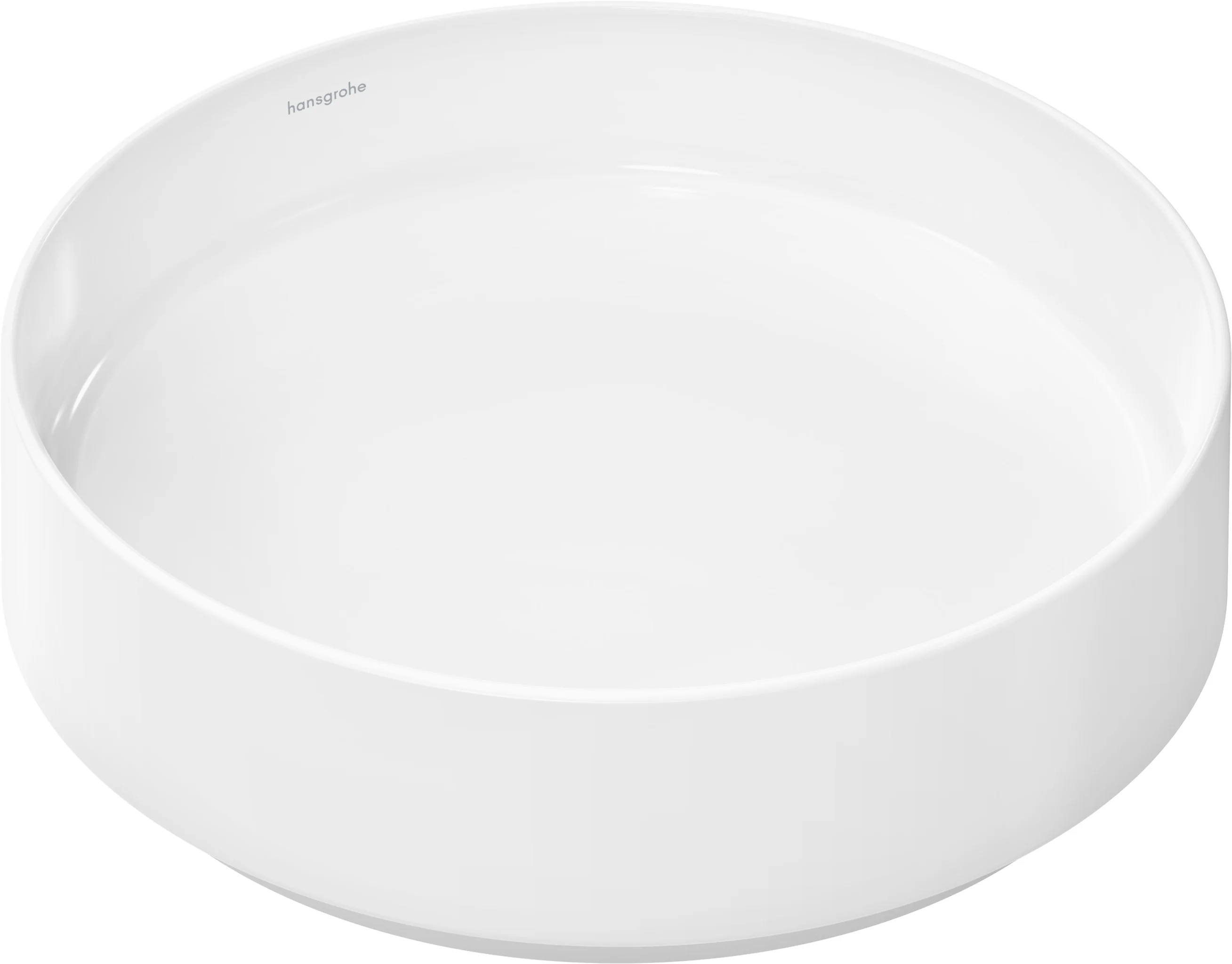 Hansgrohe Aufsatzwaschtisch Xuniva Evo S, 400x400 mm, weiß, glänzend, mit SmartClean-Glasur und HygieneEffect Hansgrohe Aufsatzwaschtisch Xuniva Evo S, 400x400 mm, weiß, glänzend, mit SmartClean-Glasur und HygieneEffect