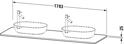 Duravit Konsole „Luv“ Duravit Konsole „Luv“