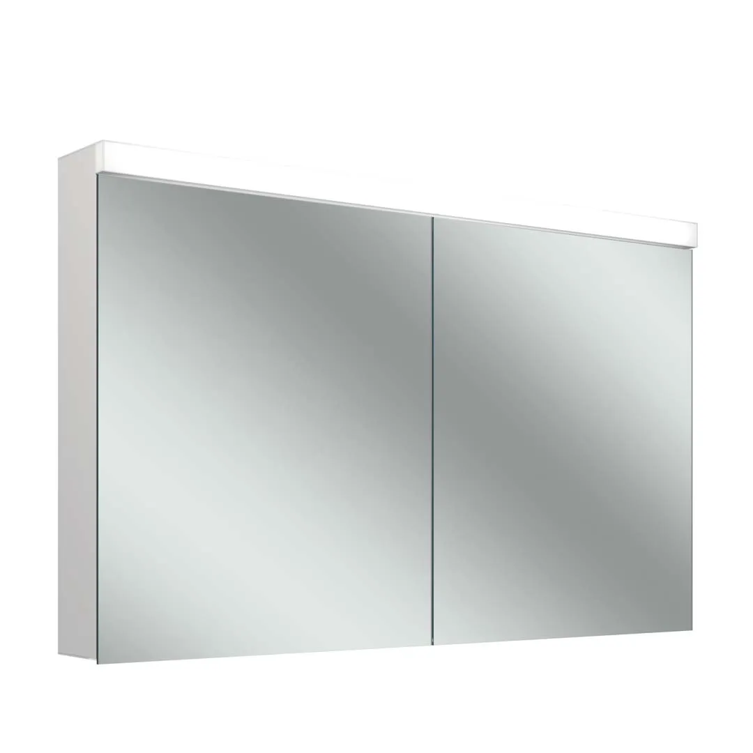 Schneider Spiegelschrank LOW plus 15 LED - Modell LOP15 120/2/LED, 4000K, weiß, Schweizer Ausführung Schneider Spiegelschrank LOW plus 15 LED - Modell LOP15 120/2/LED, 4000K, weiß, Schweizer Ausführung