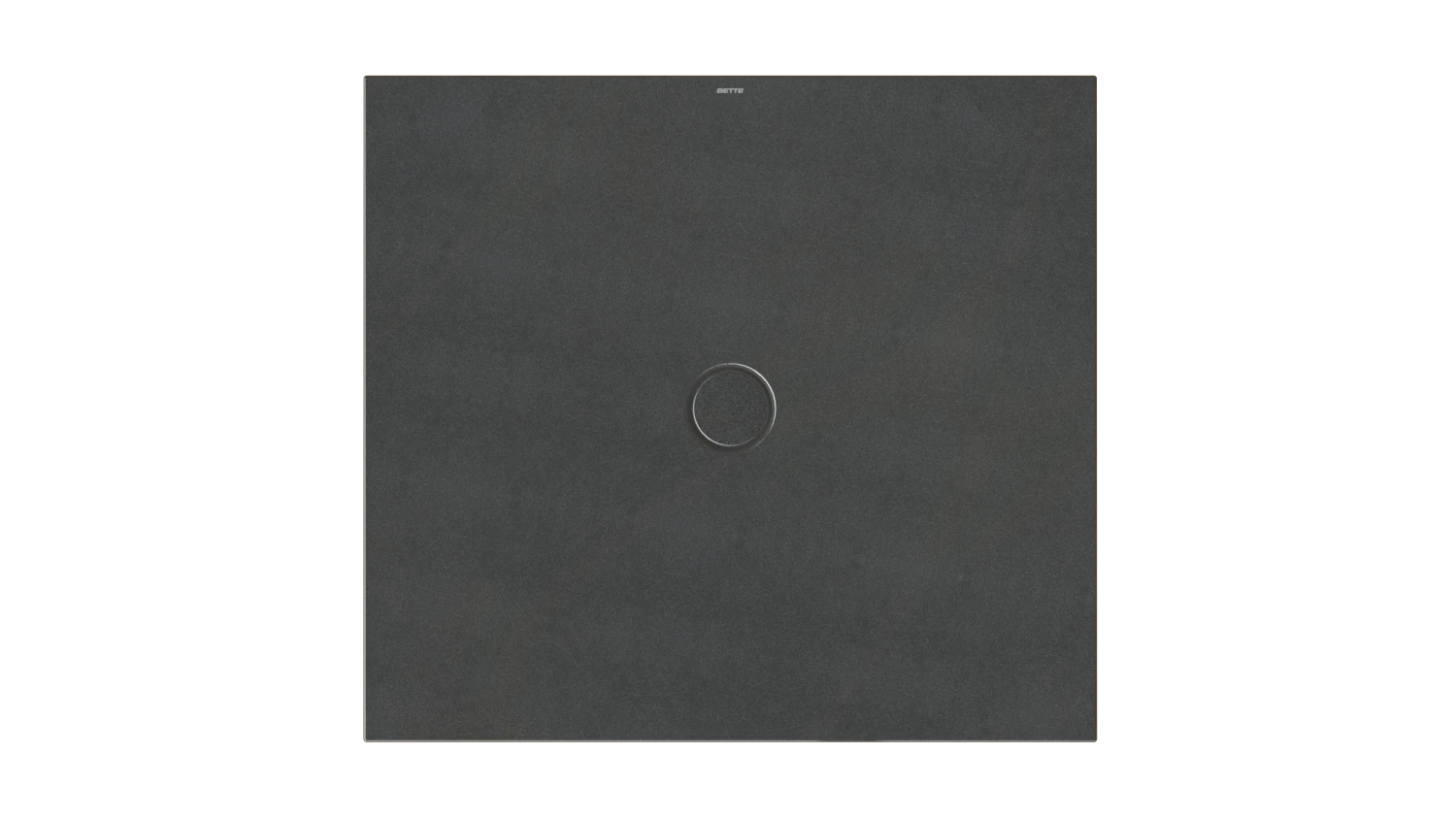 Bette rechteck Duschwanne „BetteFloor“ 1100 × 1000 mm ohne Oberflächenbeschichtung, mit BetteGlasur Plus, ohne Wannenträger, in Midnight
