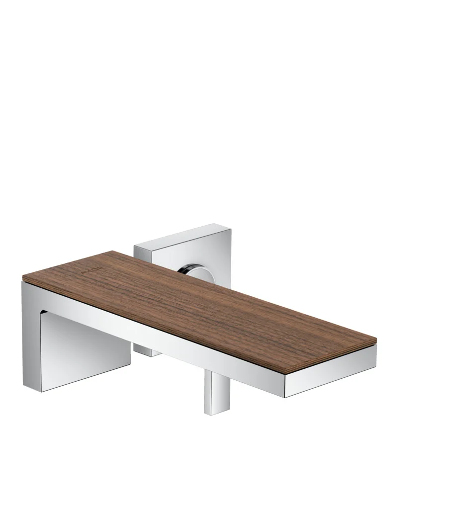 Hansgrohe AXOR MyEdition Platte 245 mm, Amerikanischer Nussbaum, abnehmbar Hansgrohe AXOR MyEdition Platte 245 mm, Amerikanischer Nussbaum, abnehmbar