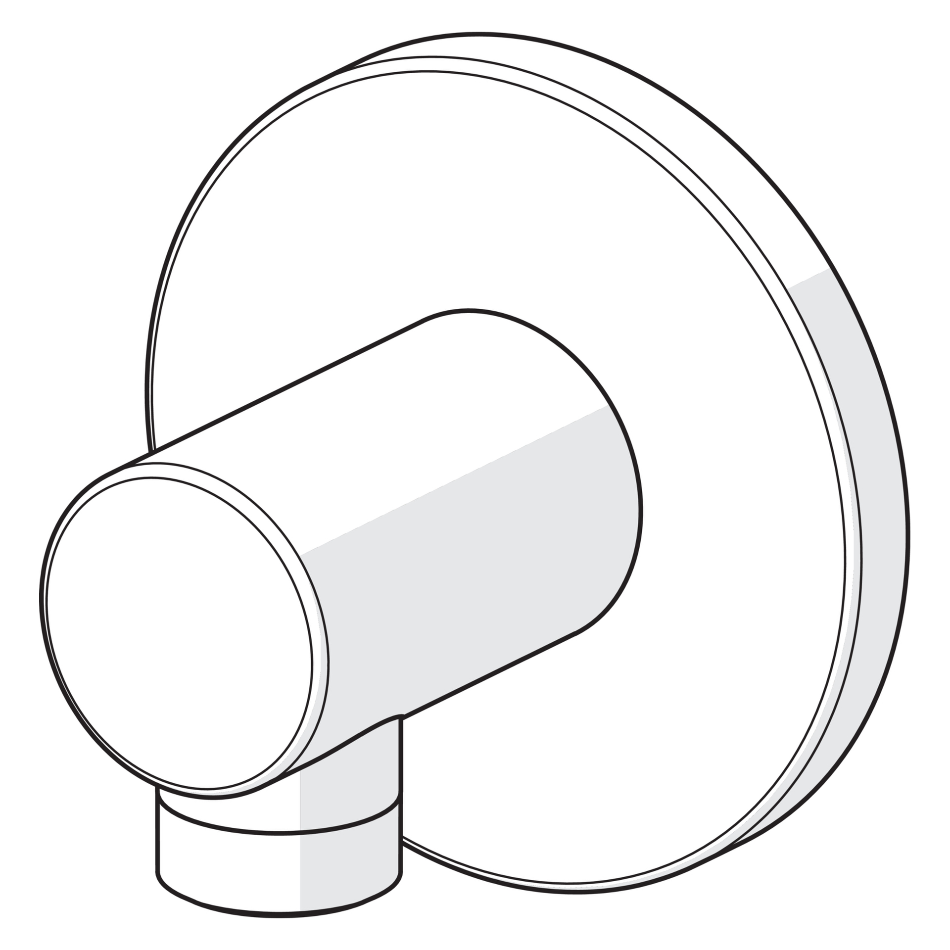 Hansa Wandanschlussbogen Hansa 5118 Rosette rund G1⁄2 DN15 Chrom Hansa Wandanschlussbogen Hansa 5118 Rosette rund G1⁄2 DN15 Chrom