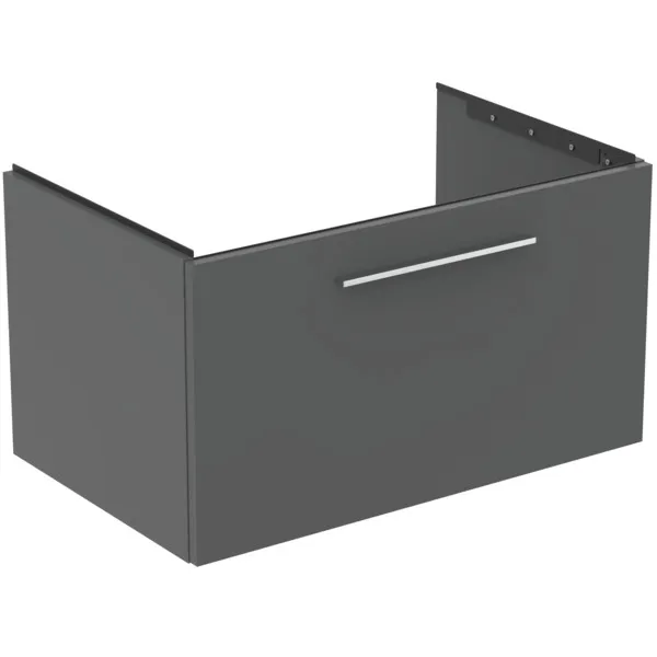 Ideal Standard Waschtischunterschrank „i.lifeB“ 80 × 44 × 50,5 cm Quarzgrau matt Ideal Standard Waschtischunterschrank „i.lifeB“ 80 × 44 × 50,5 cm Quarzgrau matt