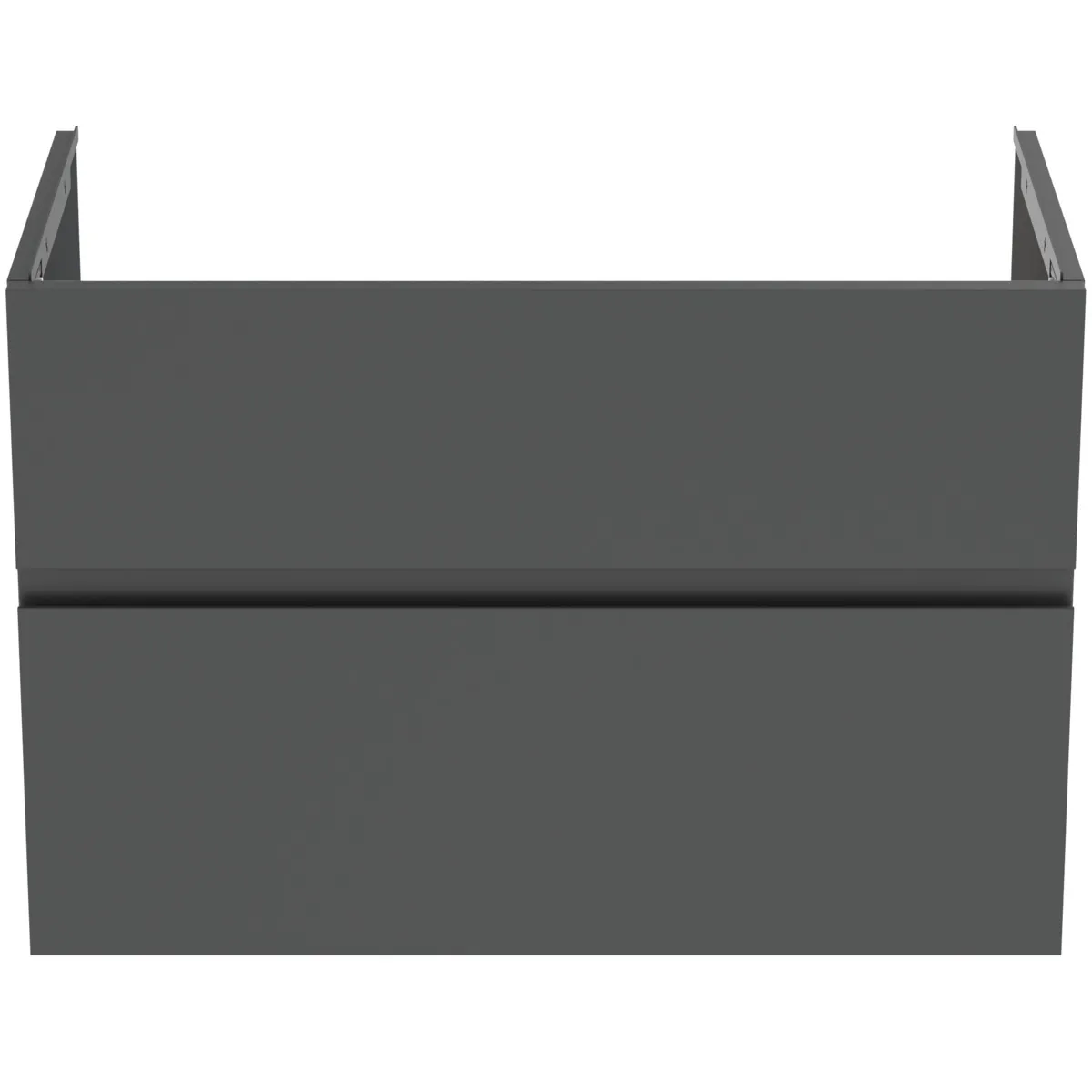 Ideal Standard Waschtischunterschrank „Finesse“ 80 × 54,5 × 44 cm Anthrazit matt lackiert Ideal Standard Waschtischunterschrank „Finesse“ 80 × 54,5 × 44 cm Anthrazit matt lackiert