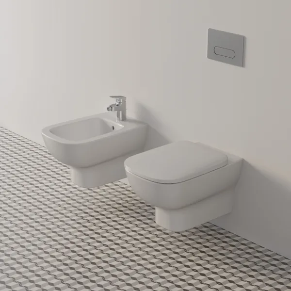 WC-Sitz m.Sitzpuffer u.Scharniersatz Softclosing Weiß WC-Sitz m.Sitzpuffer u.Scharniersatz Softclosing Weiß