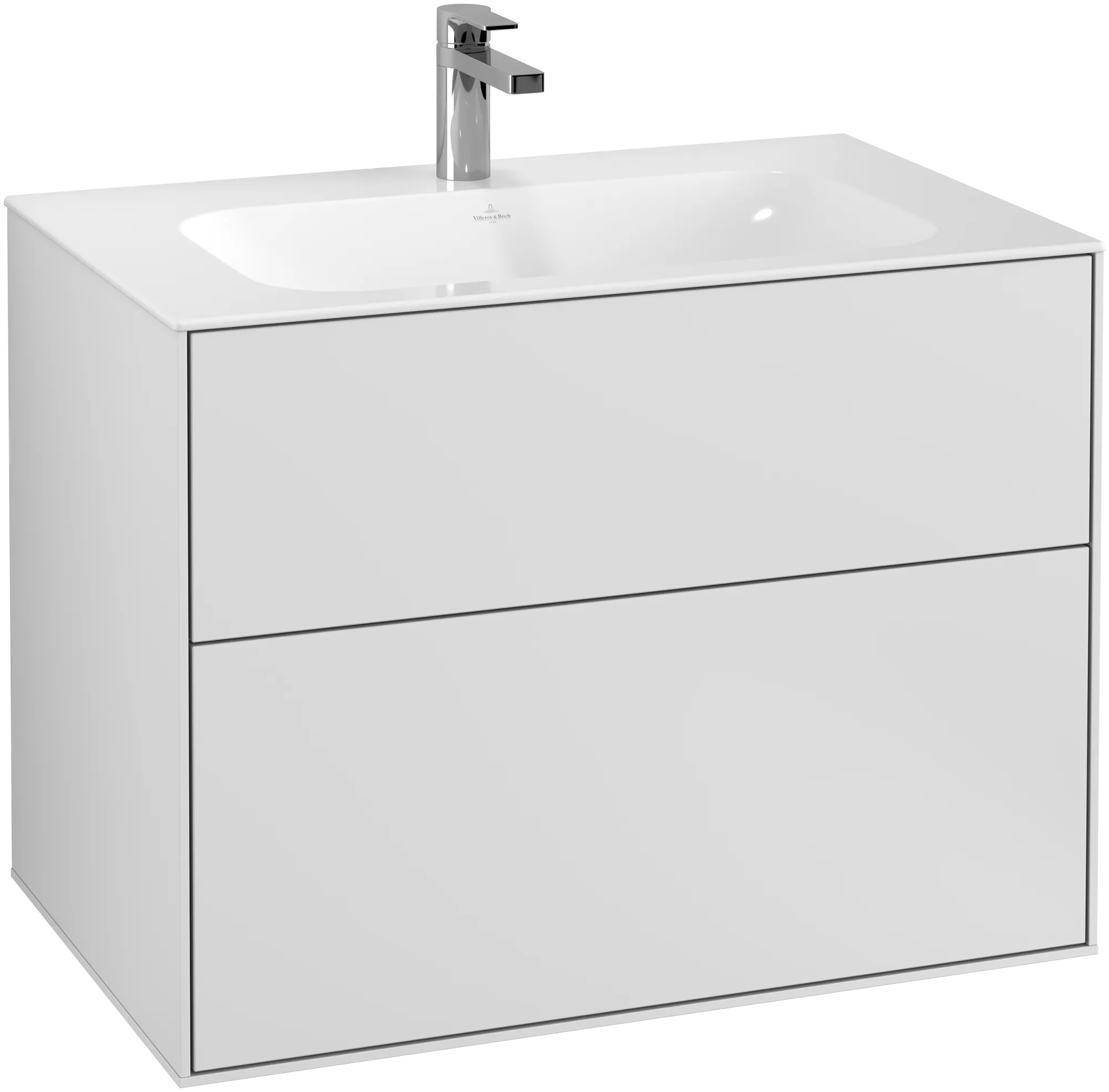 Villeroy & Boch Finion Waschbeckenunterschrank F01, 796x591x498mm, White Matt Lacquer