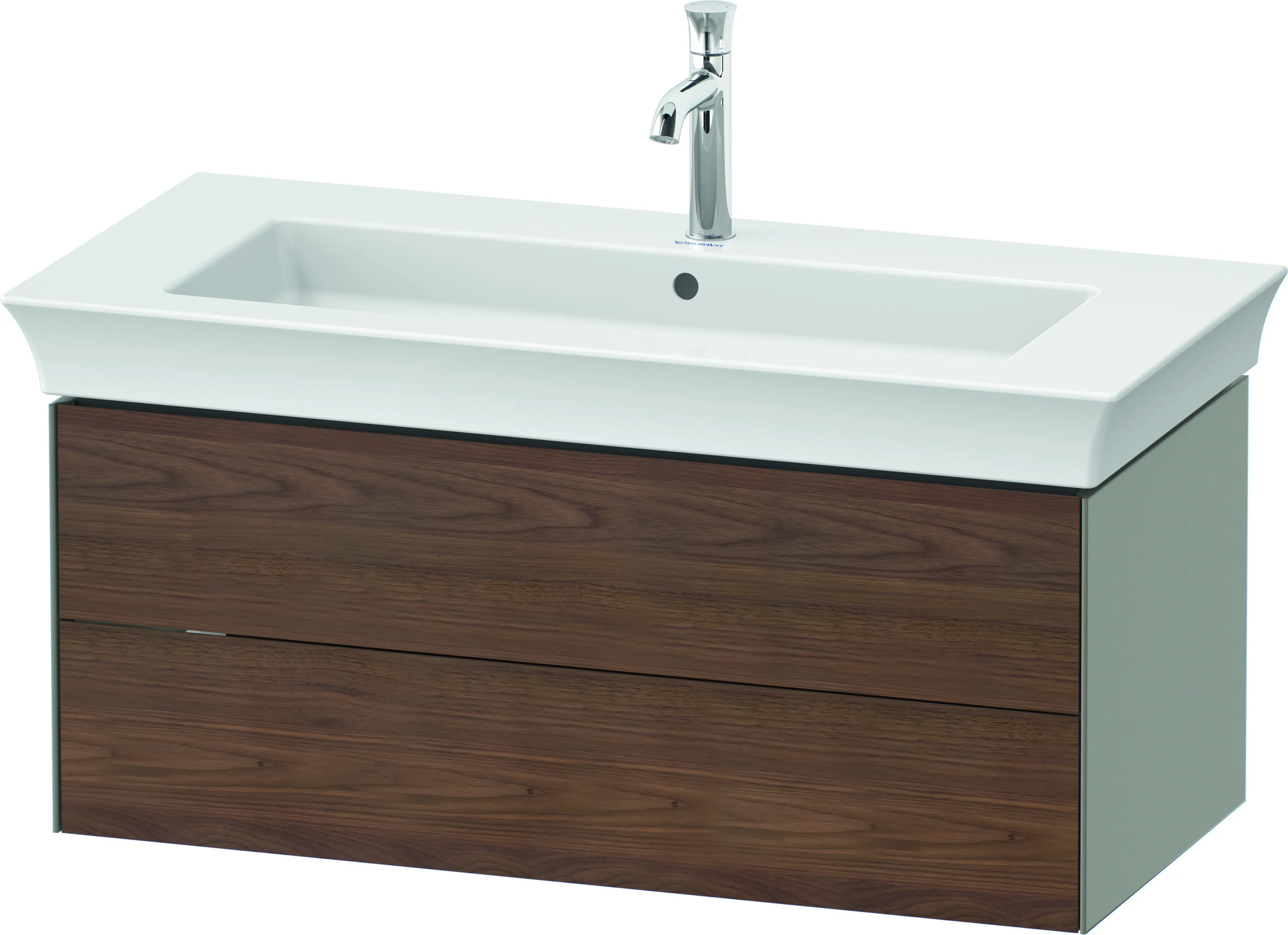 Duravit Waschtischunterschrank „White Tulip“, mit Beleuchtung