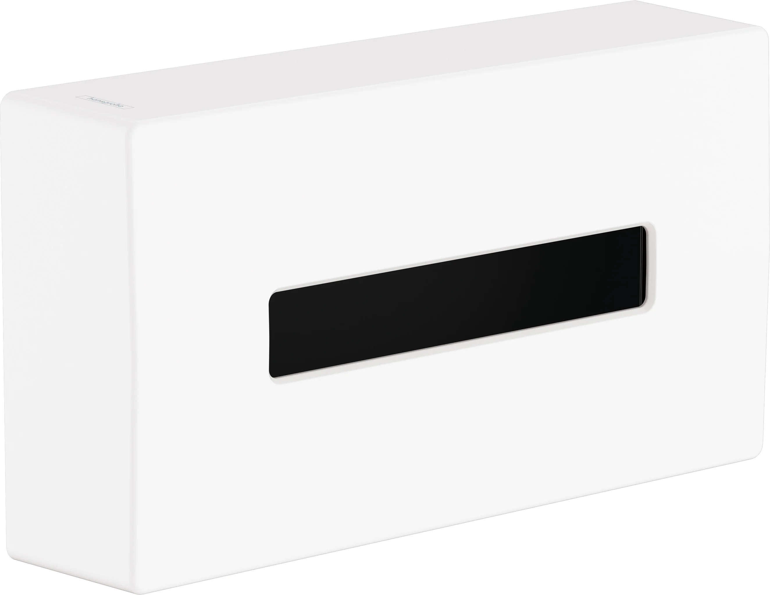 Hansgrohe AddStoris Kosmetiktuchbox mattweiß – Wandmontage, Kunststoff, passend für handelsübliche Kosmetiktuchboxen Hansgrohe AddStoris Kosmetiktuchbox mattweiß – Wandmontage, Kunststoff, passend für handelsübliche Kosmetiktuchboxen