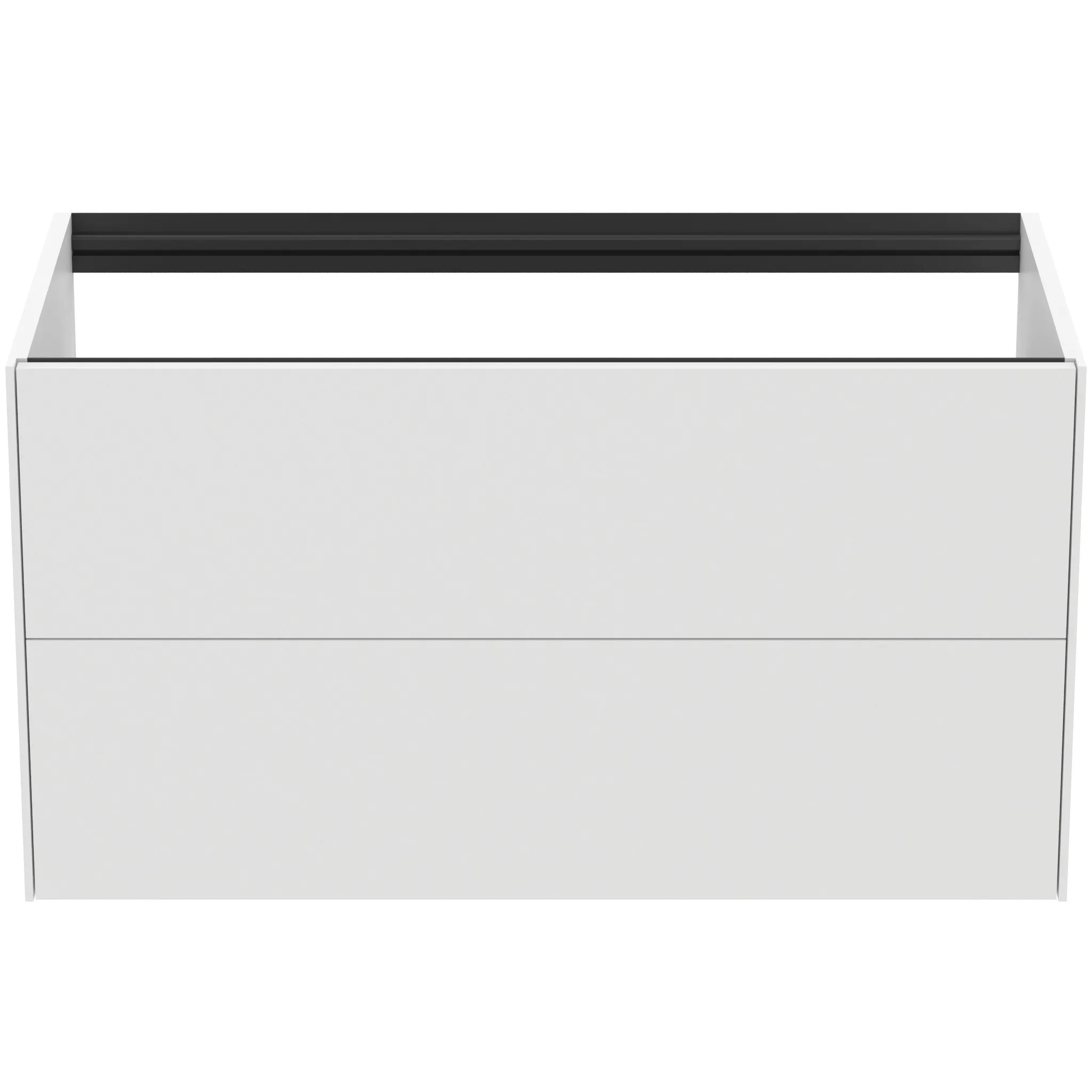 Ideal Standard Waschtischunterschrank Conca, 2 Auszüge, ohne Platte, 1000x505x540mm, Weiß Ideal Standard Waschtischunterschrank Conca, 2 Auszüge, ohne Platte, 1000x505x540mm, Weiß