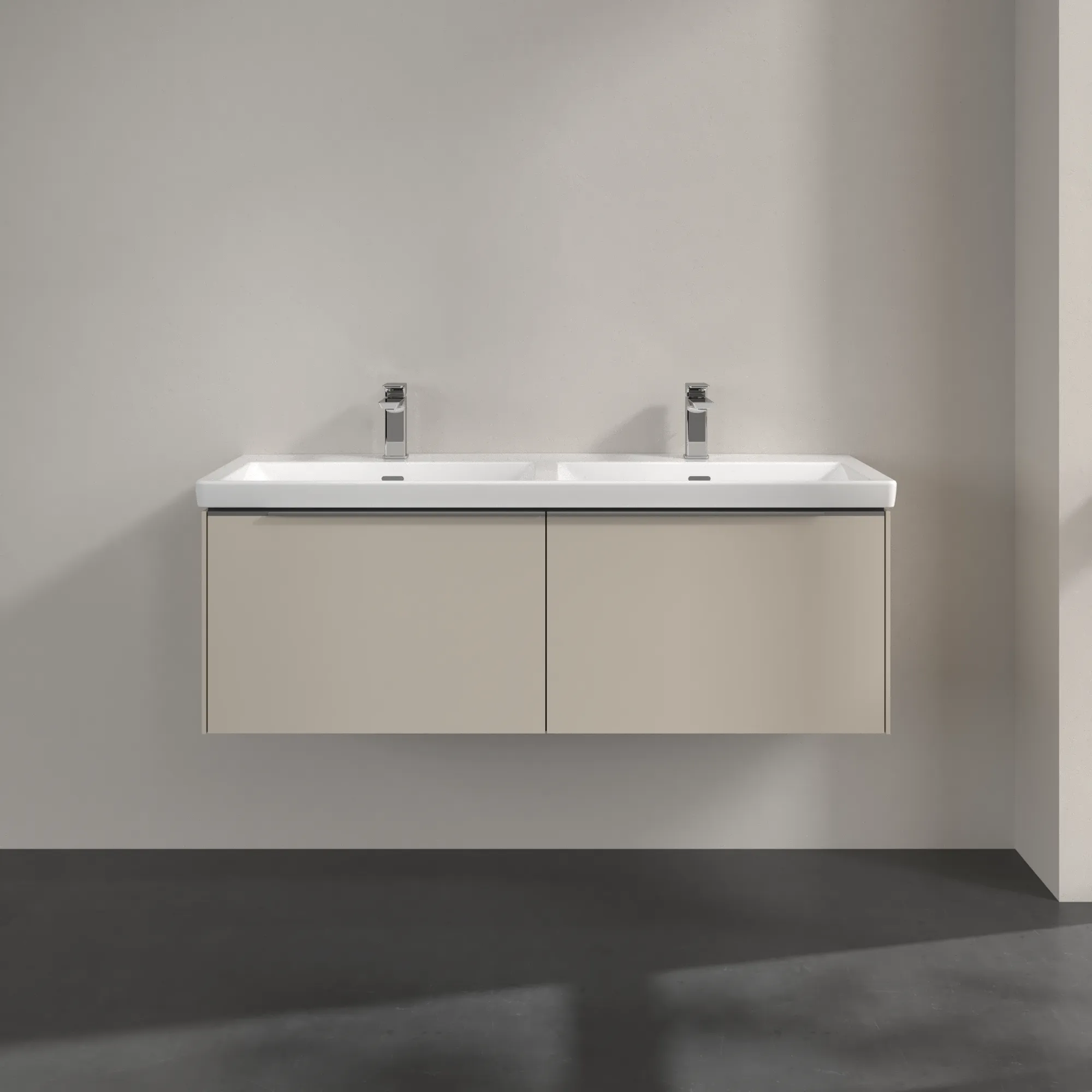 Villeroy & Boch Subway 3.0 Waschbeckenunterschrank C56700, 1272 x 429 x 478 mm, Cashmere Grey Villeroy & Boch Subway 3.0 Waschbeckenunterschrank C56700, 1272 x 429 x 478 mm, Cashmere Grey