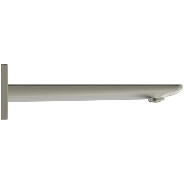 Ideal Standard Conca Wandauslaufventil, Ausladung 180 mm, eckige Rosette, Farbe Silver Storm Ideal Standard Conca Wandauslaufventil, Ausladung 180 mm, eckige Rosette, Farbe Silver Storm