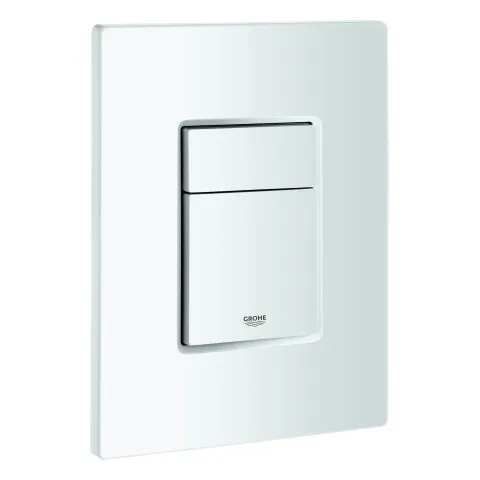 WC-Betätigung Skate Cosmopolitan 38732, 2-Mengen- und Start & Stopp-Betätigung, 156 x 197 mm, senkrechte und waagerechte Montage, alpinweiß WC-Betätigung Skate Cosmopolitan 38732, 2-Mengen- und Start & Stopp-Betätigung, 156 x 197 mm, senkrechte und waagerechte Montage, alpinweiß