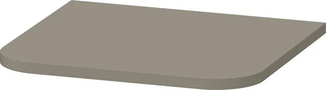Duravit Abdeckplatte „Happy D.2 Plus“ 40,3 × 36,4 × 1,6 cm Farbe: Steingrau Seidenmatt / Oberfläche: Lack Duravit Abdeckplatte „Happy D.2 Plus“ 40,3 × 36,4 × 1,6 cm Farbe: Steingrau Seidenmatt / Oberfläche: Lack