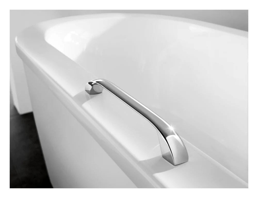 Villeroy & Boch Handgriffe U901700, Verchromt, 80 x 250 x 30 mm