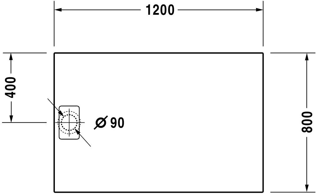 Duravit rechteck Duschwanne „Stonetto“ 120 × 80 cm in Weiß Matt Duravit rechteck Duschwanne „Stonetto“ 120 × 80 cm in Weiß Matt