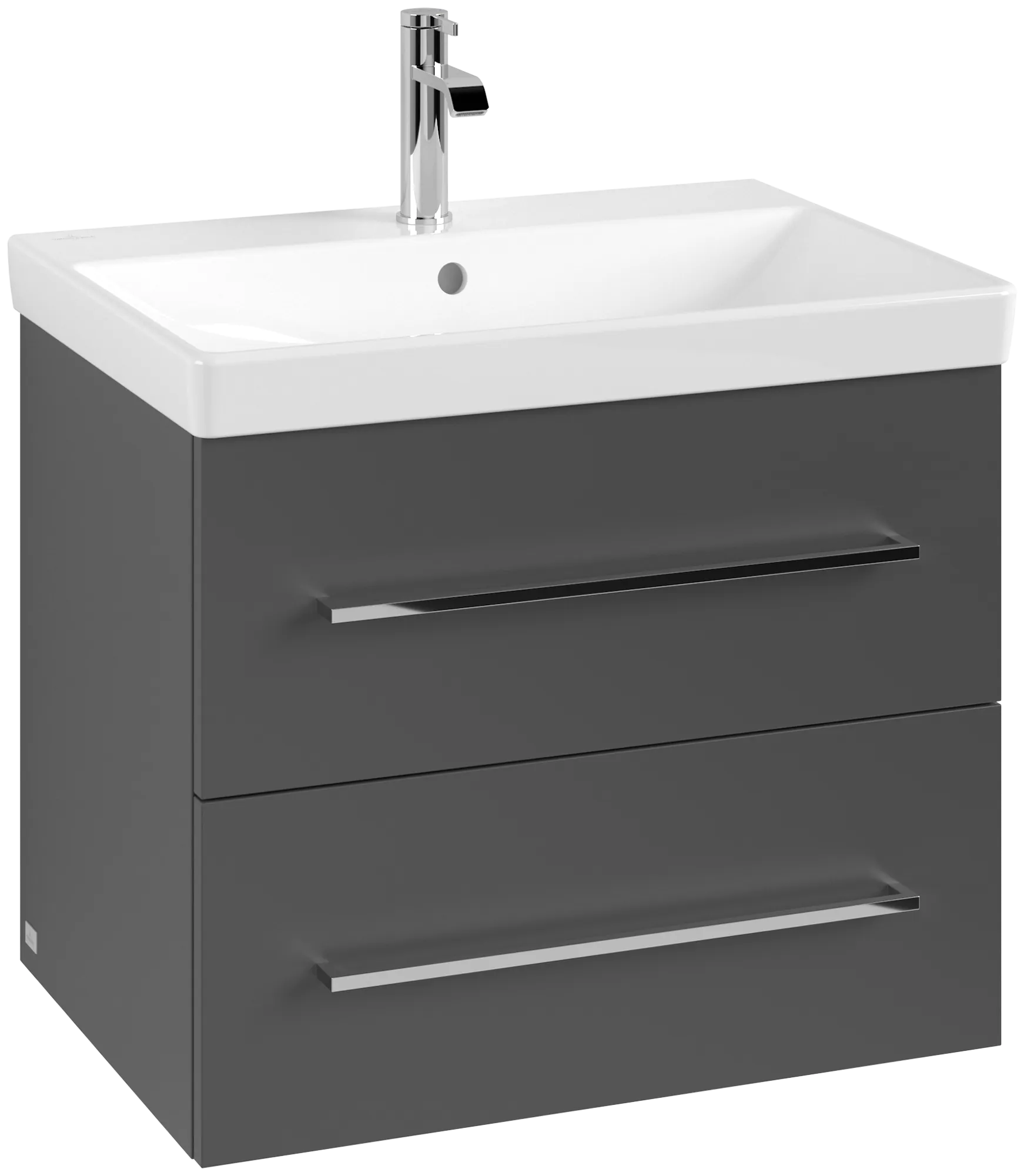 Villeroy & Boch Waschtischunterschrank „Avento“ für Schrankwaschtisch 630 × 514 × 452 mm Graphite, Soft Closing Villeroy & Boch Waschtischunterschrank „Avento“ für Schrankwaschtisch 630 × 514 × 452 mm Graphite, Soft Closing