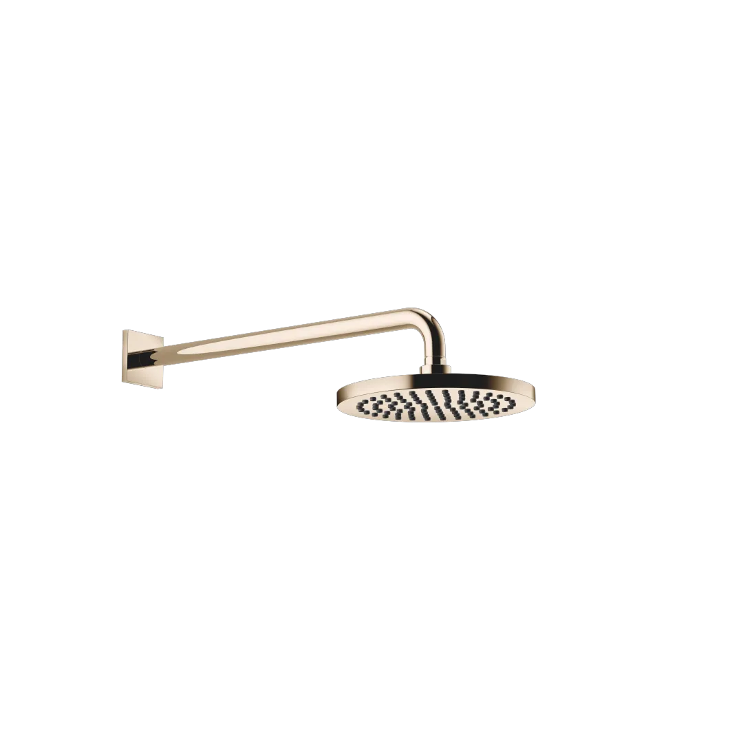 Dornbracht Regenbrause SERIENSPEZIFISCH Light Gold PVD, 220 mm Durchmesser, Ausladung 450 mm