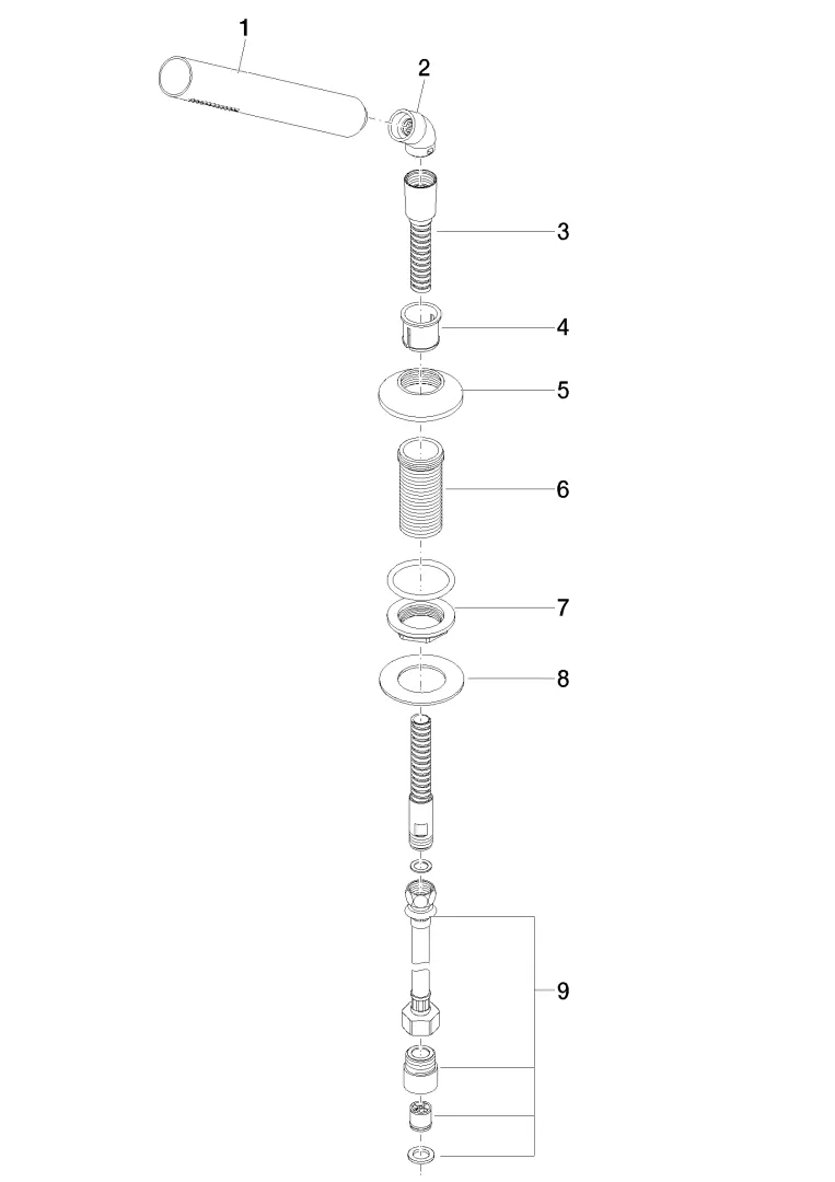 Schlauchbrausegarnitur für Wannenrand- bzw. Fliesenrandmontage VAIA Chrom 27702809 Schlauchbrausegarnitur für Wannenrand- bzw. Fliesenrandmontage VAIA Chrom 27702809