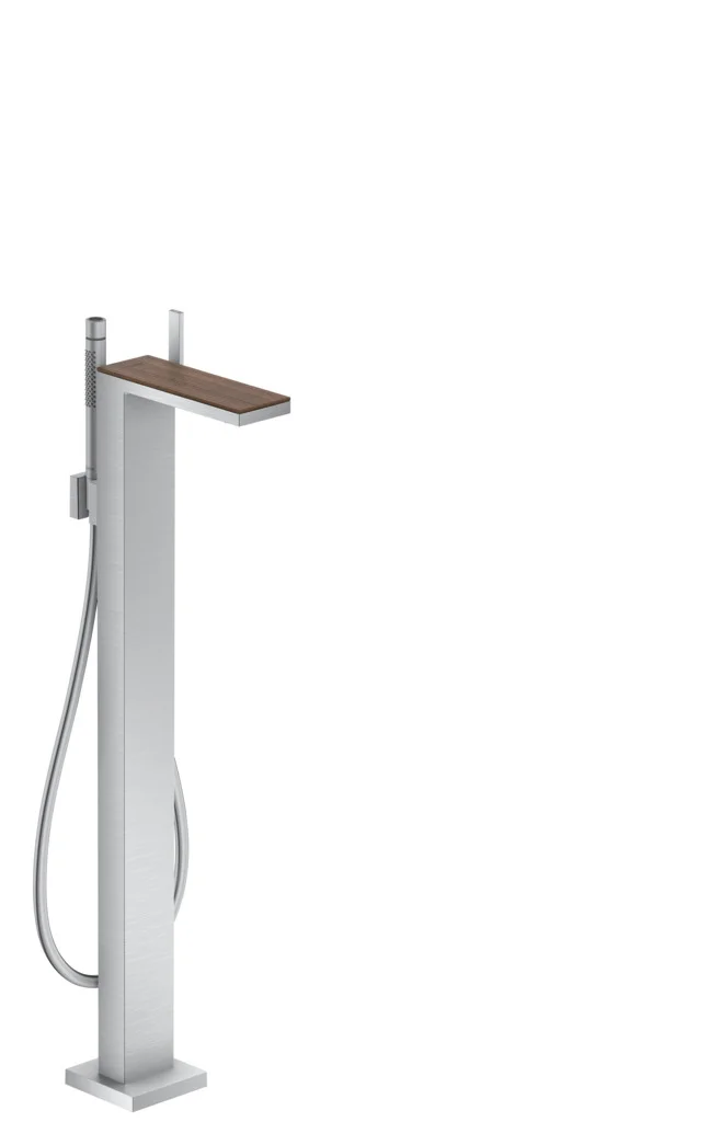 Hansgrohe AXOR MyEdition Platte 245 mm, Amerikanischer Nussbaum, abnehmbar