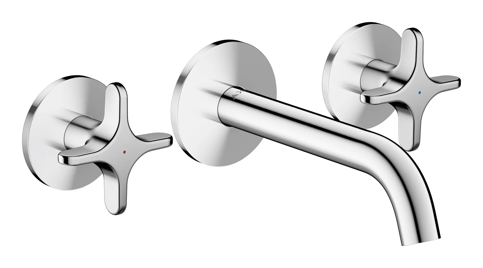 Hansgrohe AXOR One 3-Loch Waschtischarmatur Unterputz Chrom