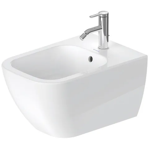 Duravit Wand-Bidet „Happy D.2“, Befestigung verdeckt 36,5 × 54 × 28,5 cm