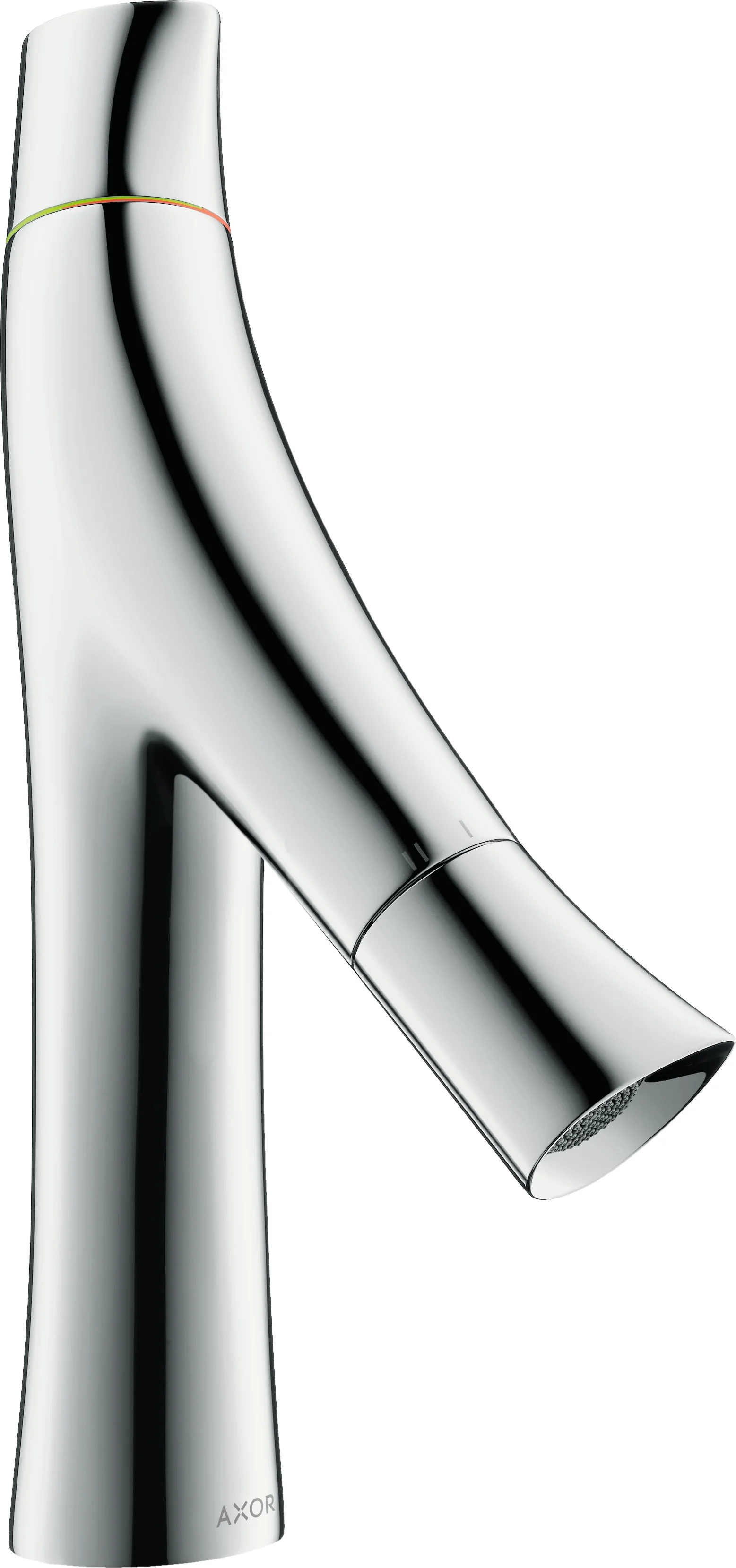 Hansgrohe AXOR Starck Organic 2-Griff Waschtischmischer Chrom, ComfortZone 80, Ausladung 116 mm, Auslaufhöhe 83 mm, Zylindergriff, Brausestrahl, max. Durchfluss 3,5 l/min