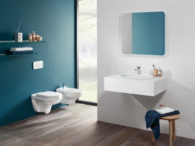 Villeroy & Boch O.novo Bidet Wandhängend 360x560mm Oval Weiß Alpin CeramicPlus Villeroy & Boch O.novo Bidet Wandhängend 360x560mm Oval Weiß Alpin CeramicPlus