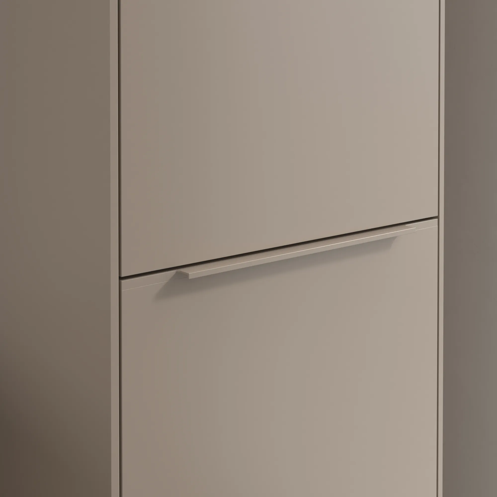 Villeroy & Boch Hochschrank mit Wäschekorb-Klappe „Subway 3.0“ 45 × 171 × 36,2 × 36,2 cm 1 Tür, 1 Wäscheklappe, 1 × fixer Fachboden, Anschlag: rechts, 2 × Glasfachboden, 1 Tür, Anschlag rechts