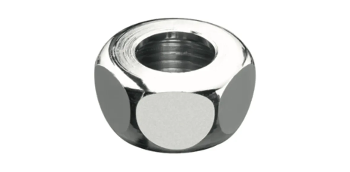 Überwurfmutter, Ø 12, DN 15 G 1/2 IG, chrom Überwurfmutter, Ø 12, DN 15 G 1/2 IG, chrom