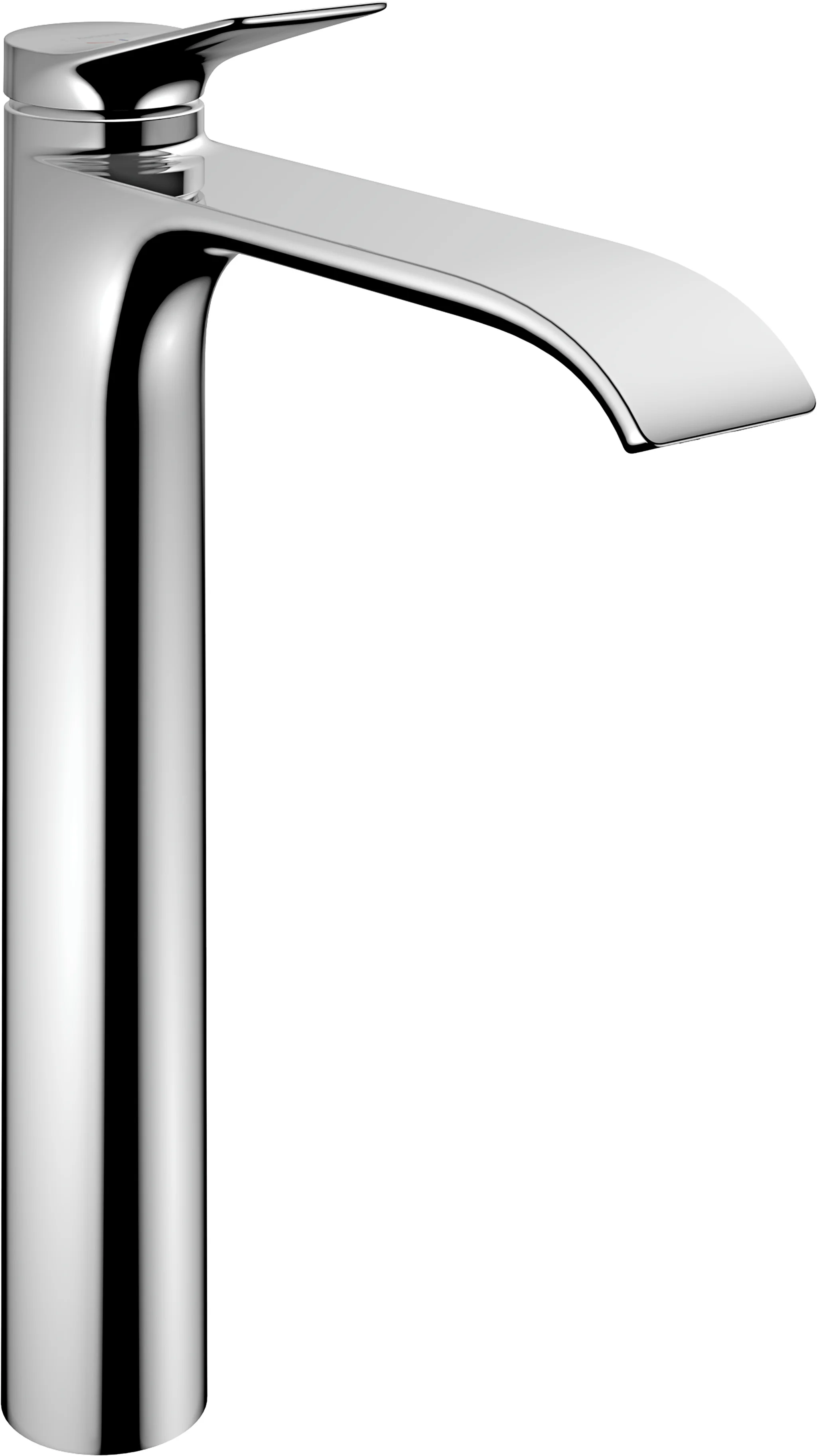 Hansgrohe Vivenis Einhebel-Waschtischmischer 250 CoolStart mit Zugstangen-Ablaufgarnitur, Chrom, Ausladung 191 mm, Auslaufhöhe 251 mm