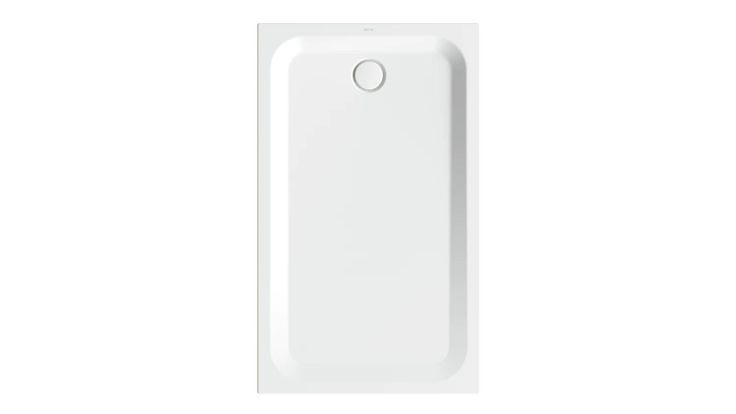 Bette rechteck Duschwanne „BetteUltra“ 1500 × 900 mm ohne Oberflächenbeschichtung, ohne Oberflächenveredelung, ohne Wannenträger, in Edelweiß