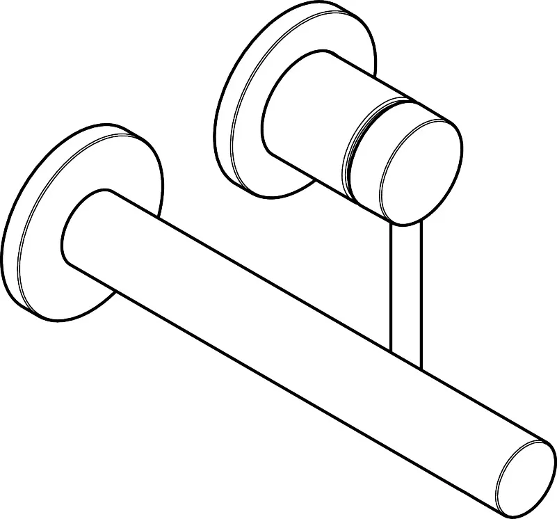 Waschtischarmatur „Zesis S“ Ausladung 194 mm in Chrom