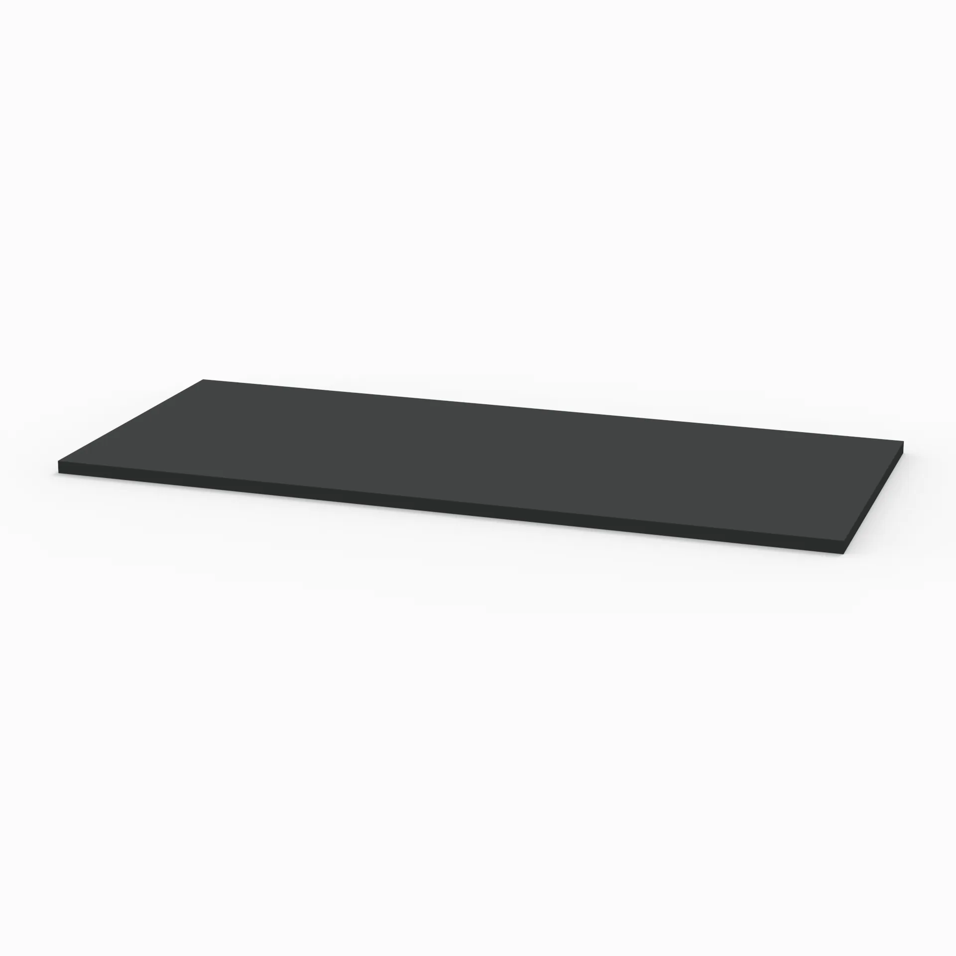 Sanipa Abdeckplatte „2morrow“ in Graphit (matt), 1204 × 521 × 16 mm