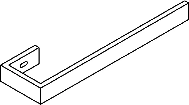 BEMM Handtuchhalter RELAX OP 035, 35x134x370, verchromt BEMM Handtuchhalter RELAX OP 035, 35x134x370, verchromt