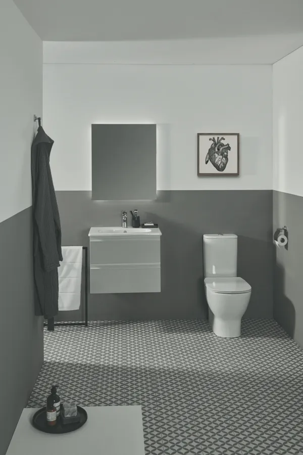 Waschtischarmatur Tesi, BlueStart, 5 l/min., mit Ablaufgarnitur, Ausladung 93mm, Chrom Waschtischarmatur Tesi, BlueStart, 5 l/min., mit Ablaufgarnitur, Ausladung 93mm, Chrom