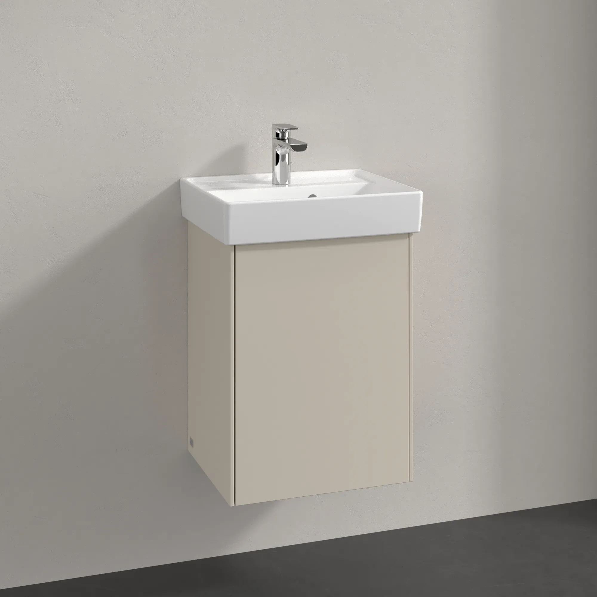 Villeroy & Boch Waschtischunterschrank „Collaro“ für Schrankwaschtisch 41 × 54,6 × 34,4 cm 1 Tür, Anschlag (Scharnier) rechts