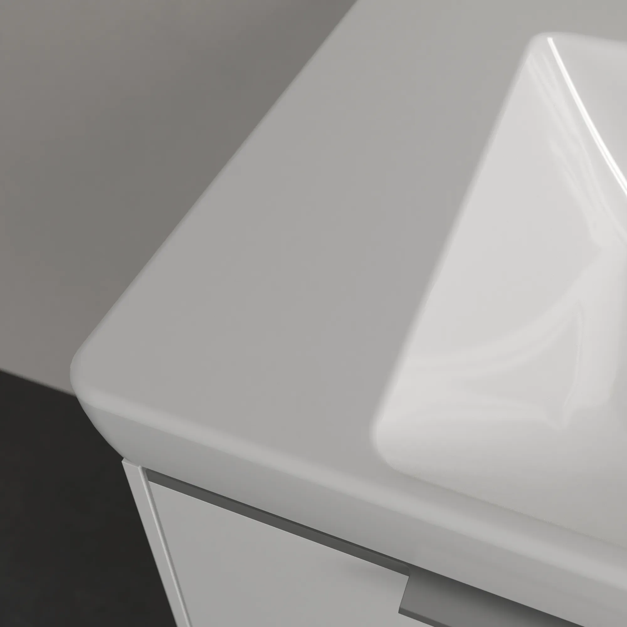 Villeroy & Boch Wandwaschtisch aus TitanCeram „Subway 3.0“ 800 × 470 × 165 mm, ohne Hahnlochbohrung, Hahnlochposition mittig in Weiß Alpin Villeroy & Boch Wandwaschtisch aus TitanCeram „Subway 3.0“ 800 × 470 × 165 mm, ohne Hahnlochbohrung, Hahnlochposition mittig in Weiß Alpin
